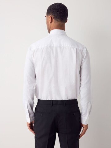 Next Regular fit Button Up Shirt in White