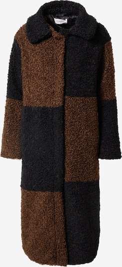 GLAMOROUS Between-seasons coat in Brown / Black, Item view