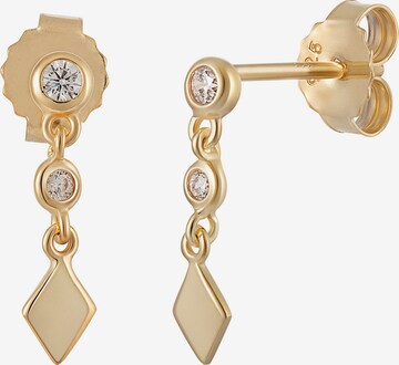 caï Earrings in Gold: front