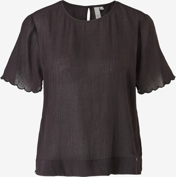 QS Bluse i svart: forside