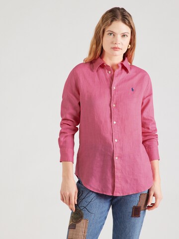 Polo Ralph Lauren Bluse 'CLASSIC' in Pink: Vorderseite