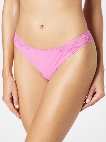 PASSIONATA Thong 'Georgia' in Pink: front