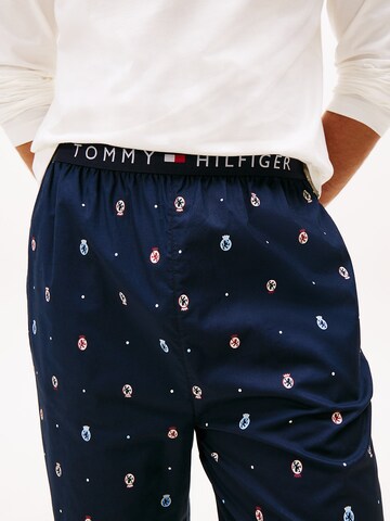 Pijama lungă de la TOMMY HILFIGER pe albastru