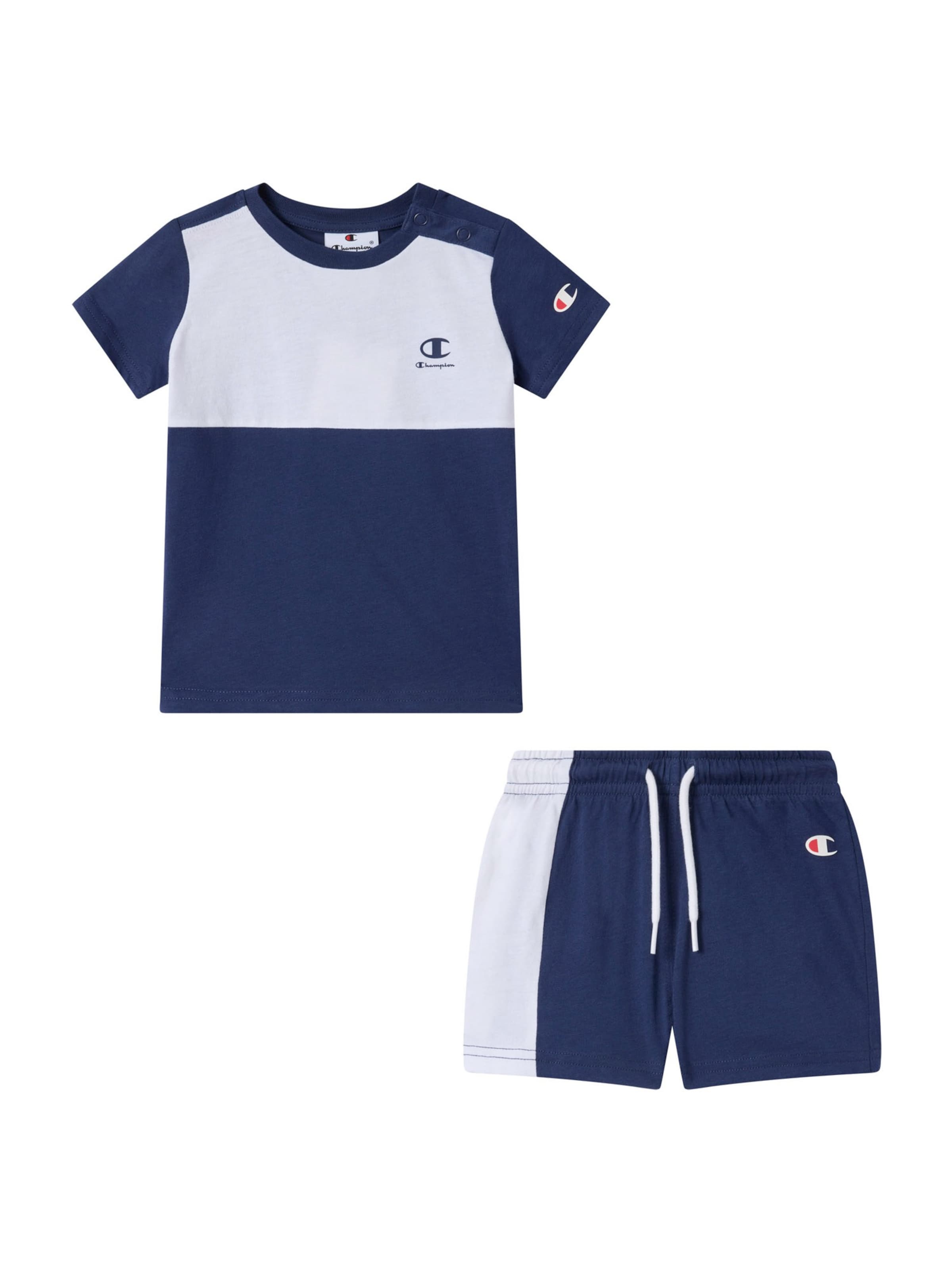 Champion Authentic Athletic Apparel Set i blå: framsida