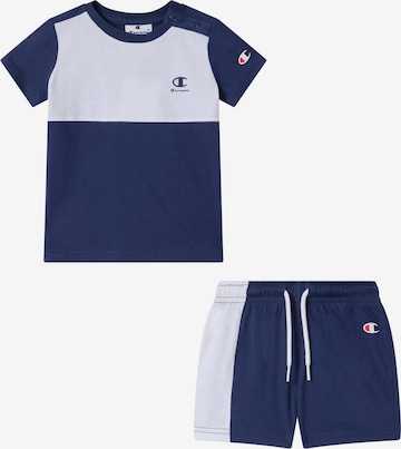 Champion Authentic Athletic Apparel Set i blå: framsida