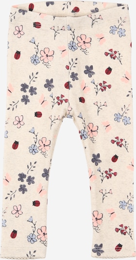NAME IT Leggingsit 'NBFKAMELIA' koossa 56 värissä ecru / safiiri / roosa / tummanpunainen, Tuotenäkymä