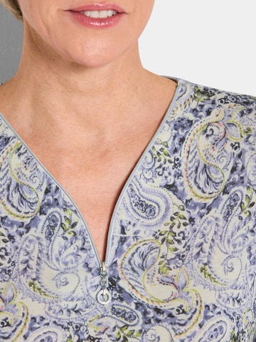 Goldner Bluse in Grün