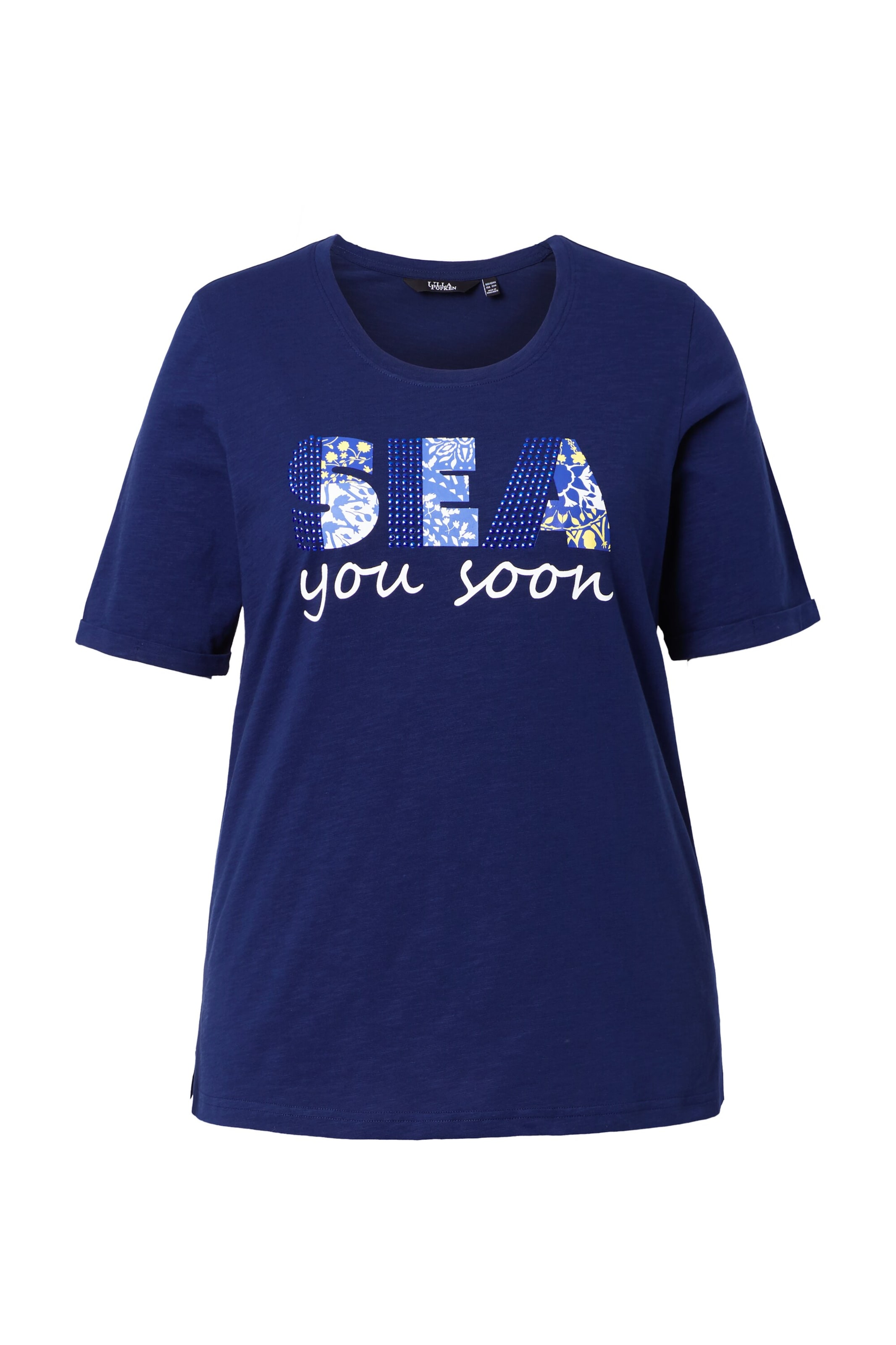 Ulla Popken Shirt in Blue: front