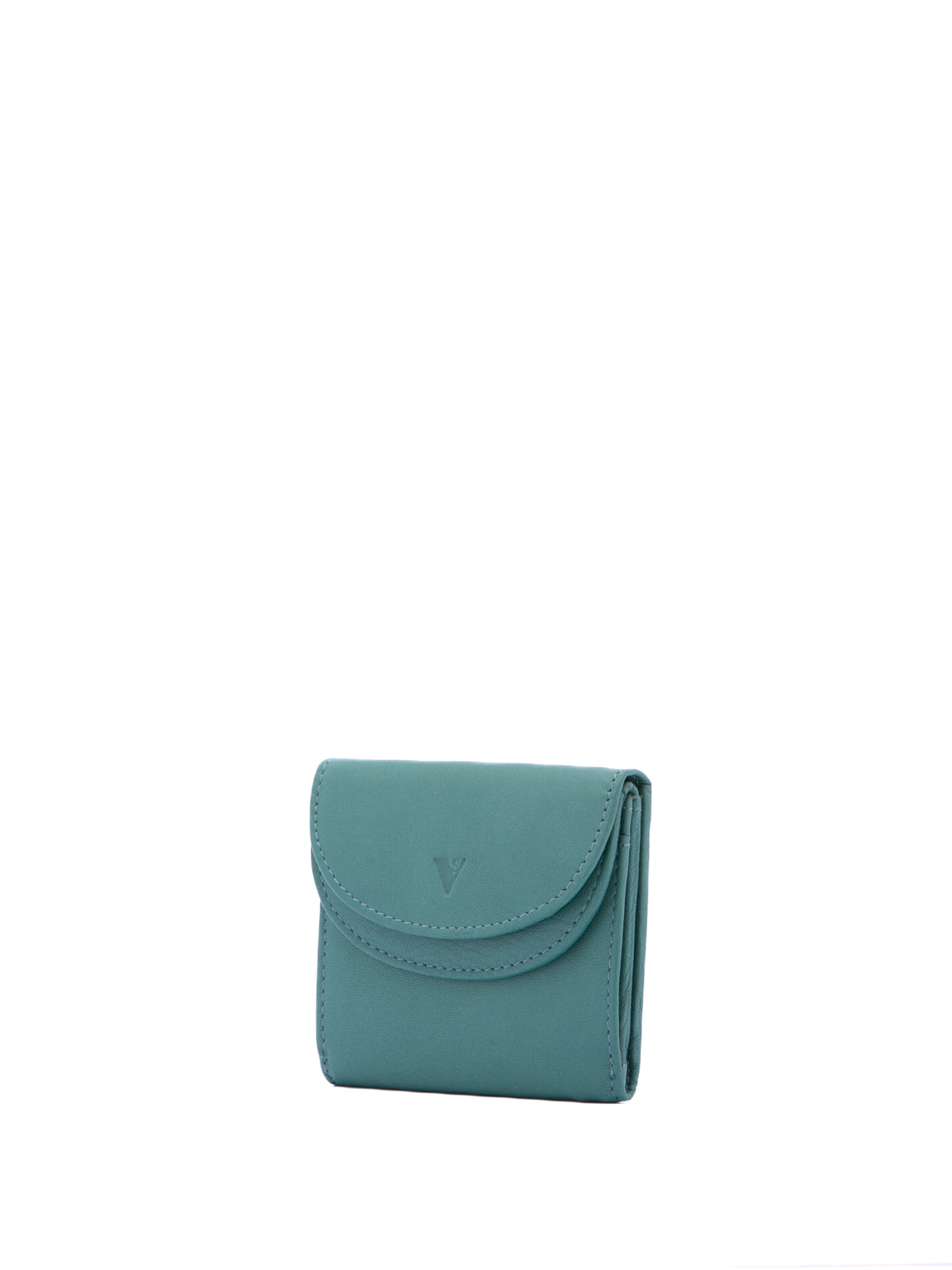 Sergio Valentini Wallet in Green: front