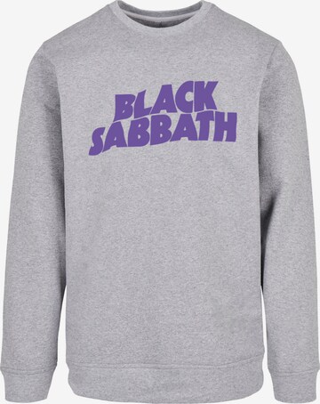 Sweat-shirt 'Black Sabbath' F4NT4STIC en gris : devant