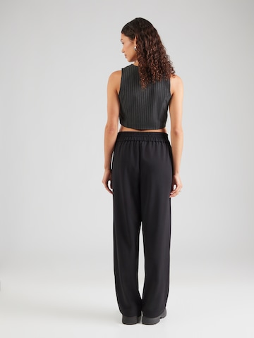 ABOUT YOU Wide Leg Hose 'Tamina' in Schwarz