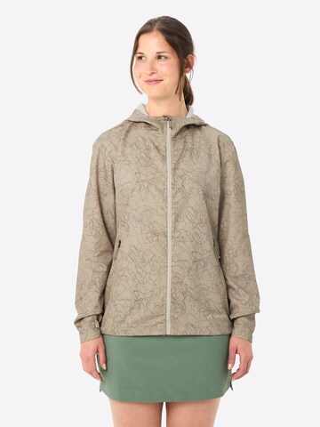 VAUDE Outdoorjacke 'Adlux Air' in Beige: Vorderseite