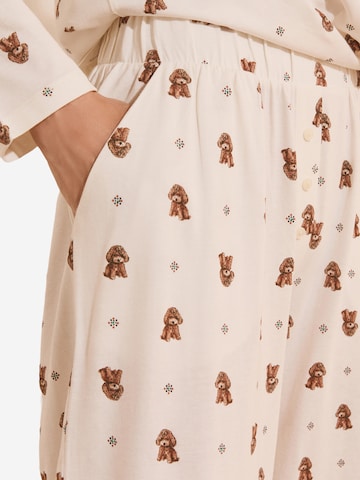 Pantaloncini da pigiama 'Ruby' di ETAM in beige