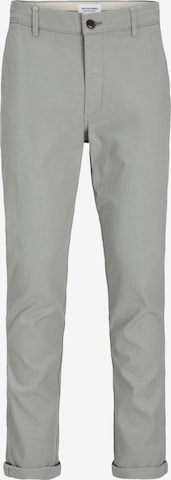 Jack & Jones Plus Slimfit Chino in Grijs: voorkant