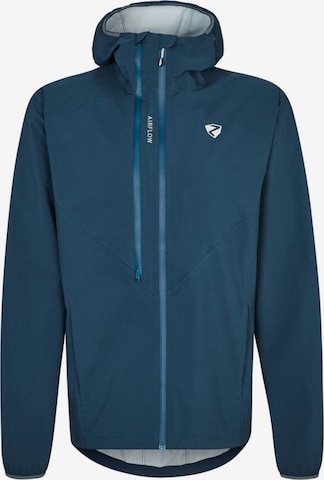 Veste outdoor 'NARON' ZIENER en bleu : devant