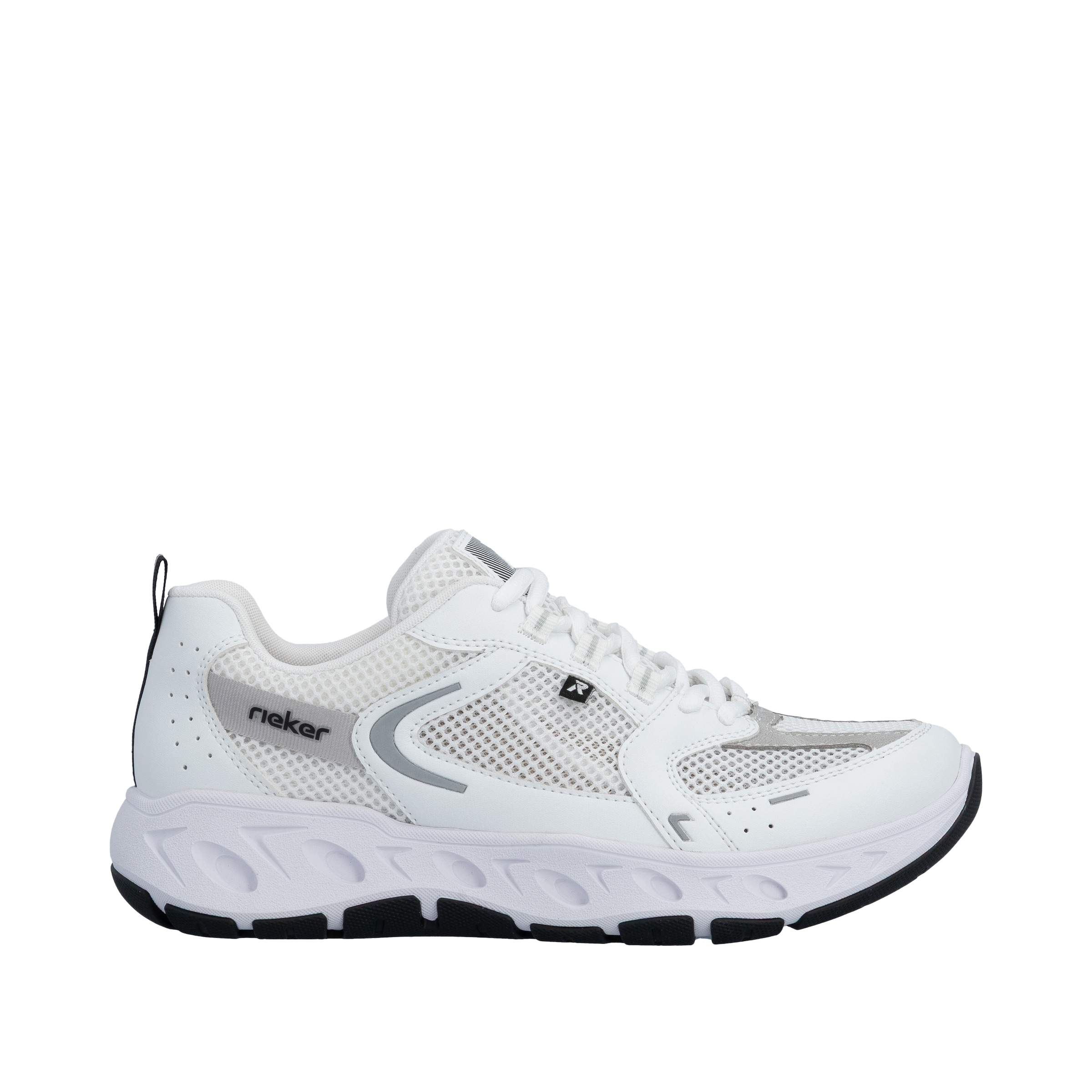 Rieker Ниски маратонки в бяло