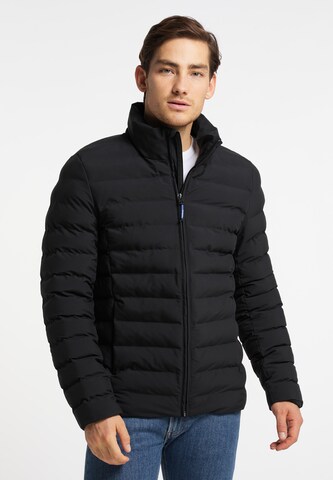 Veste d’hiver HOMEBASE en noir : devant