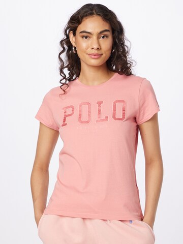 Polo Ralph Lauren Tričko – pink: přední strana