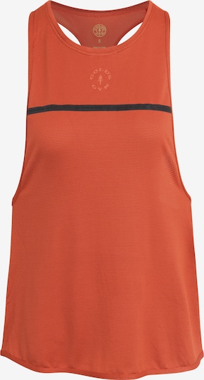 GOLD´S GYM APPAREL Sporttop in gelb / rot / schwarz, Produktansicht