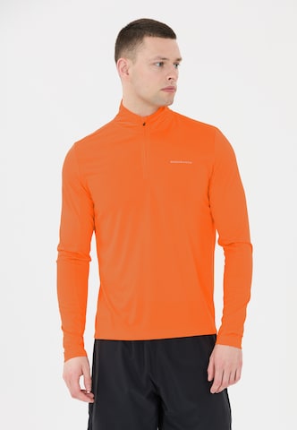 ENDURANCE Functioneel shirt 'Omais' in Oranje: voorkant