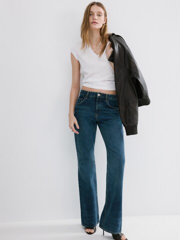 MANGO Majica 'CHALSPI' | bela barva