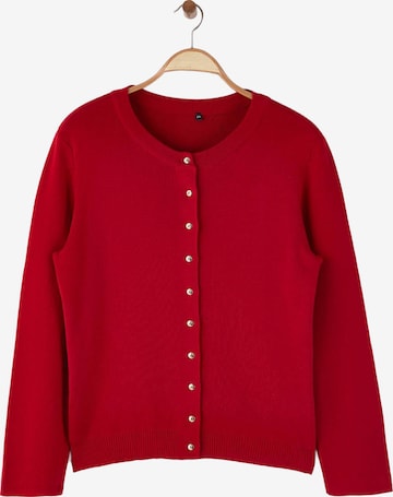 Giacchetta di Trendyol Curve in rosso: frontale