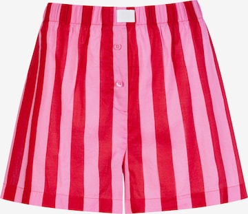 Mey Pyjamahose' Happy ' in Pink: Vorderseite