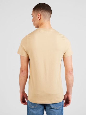 Coupe regular T-Shirt Tommy Jeans en beige