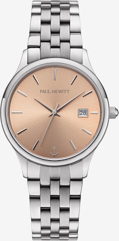 Paul Hewitt Analog Watch in Silver: front
