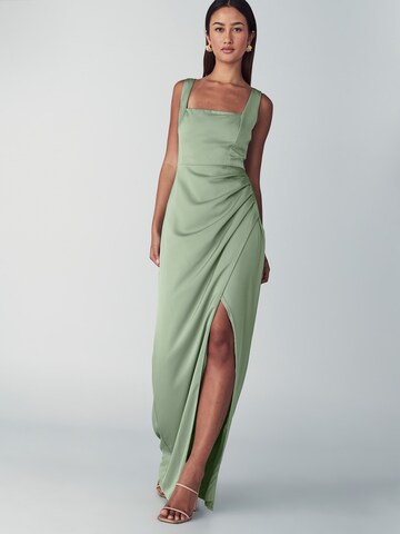 Robe de soirée 'Detroit' Willa en vert : devant