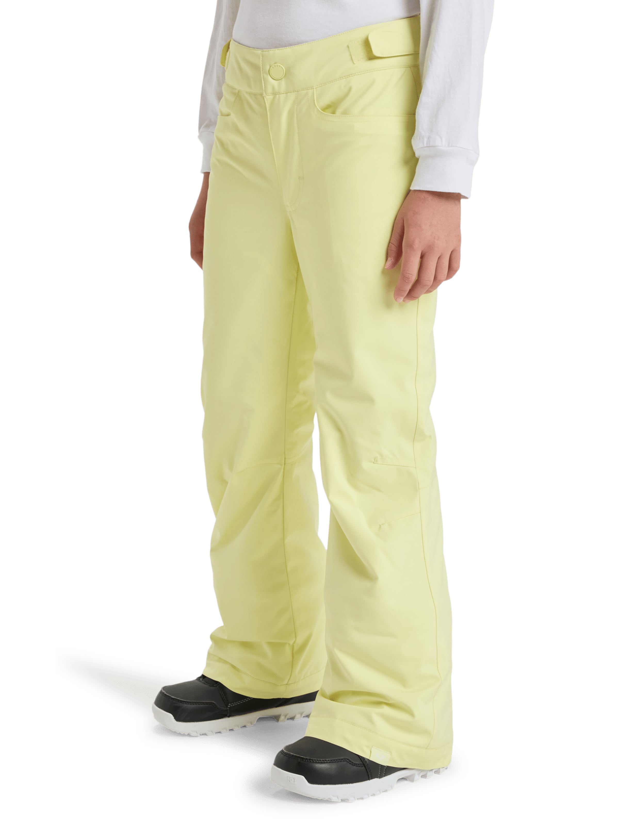 ROXY Regular Workout Pants 'Backyard' in Yellow