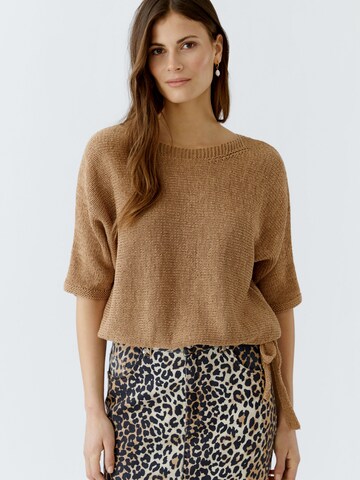 OUI Sweater in Brown: front