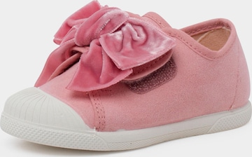 Baskets Pisamonas en rose : devant