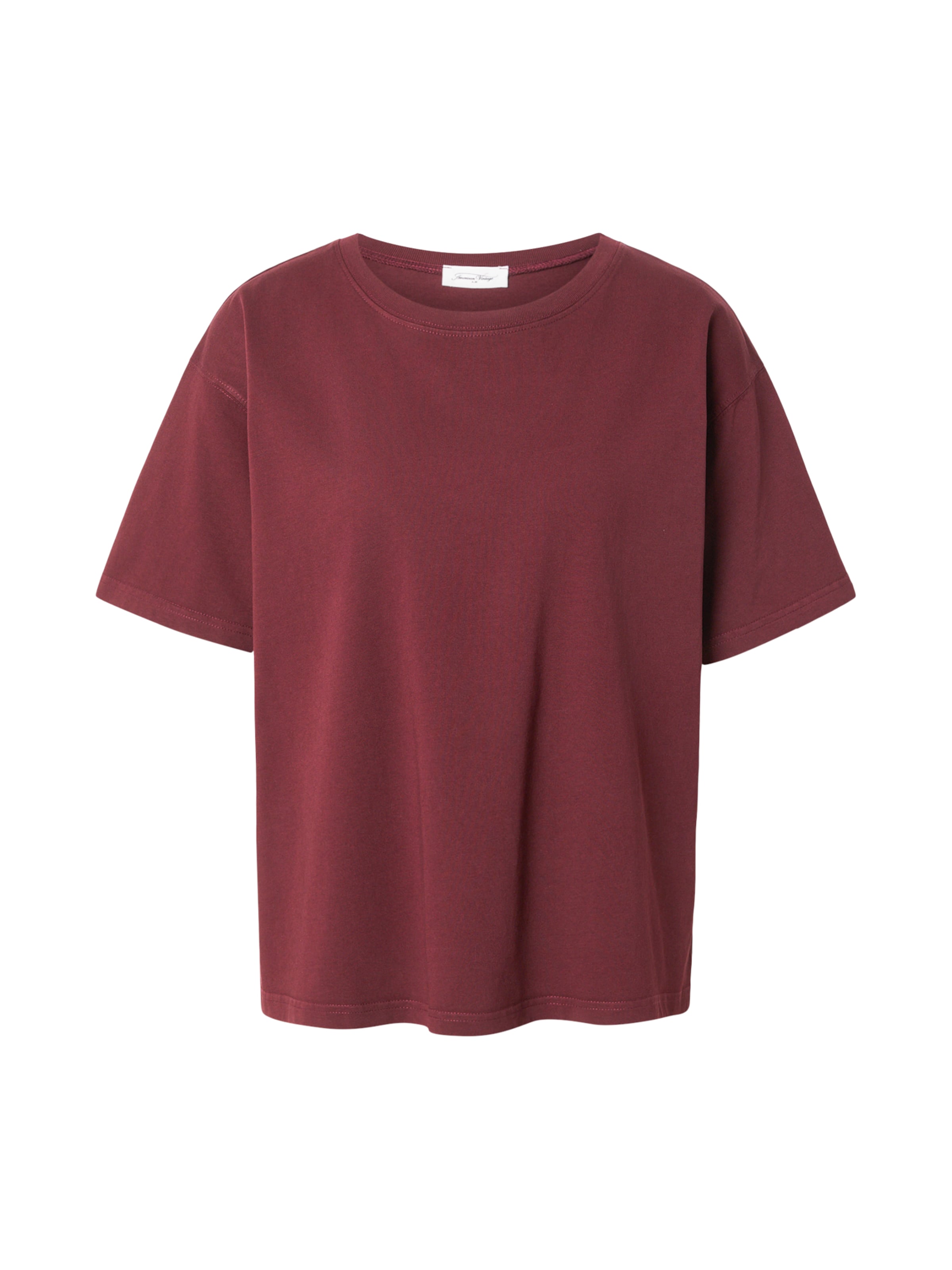 AMERICAN VINTAGE T-shirt 'FIZVALLEY' en lie de vin, Vue avec produit