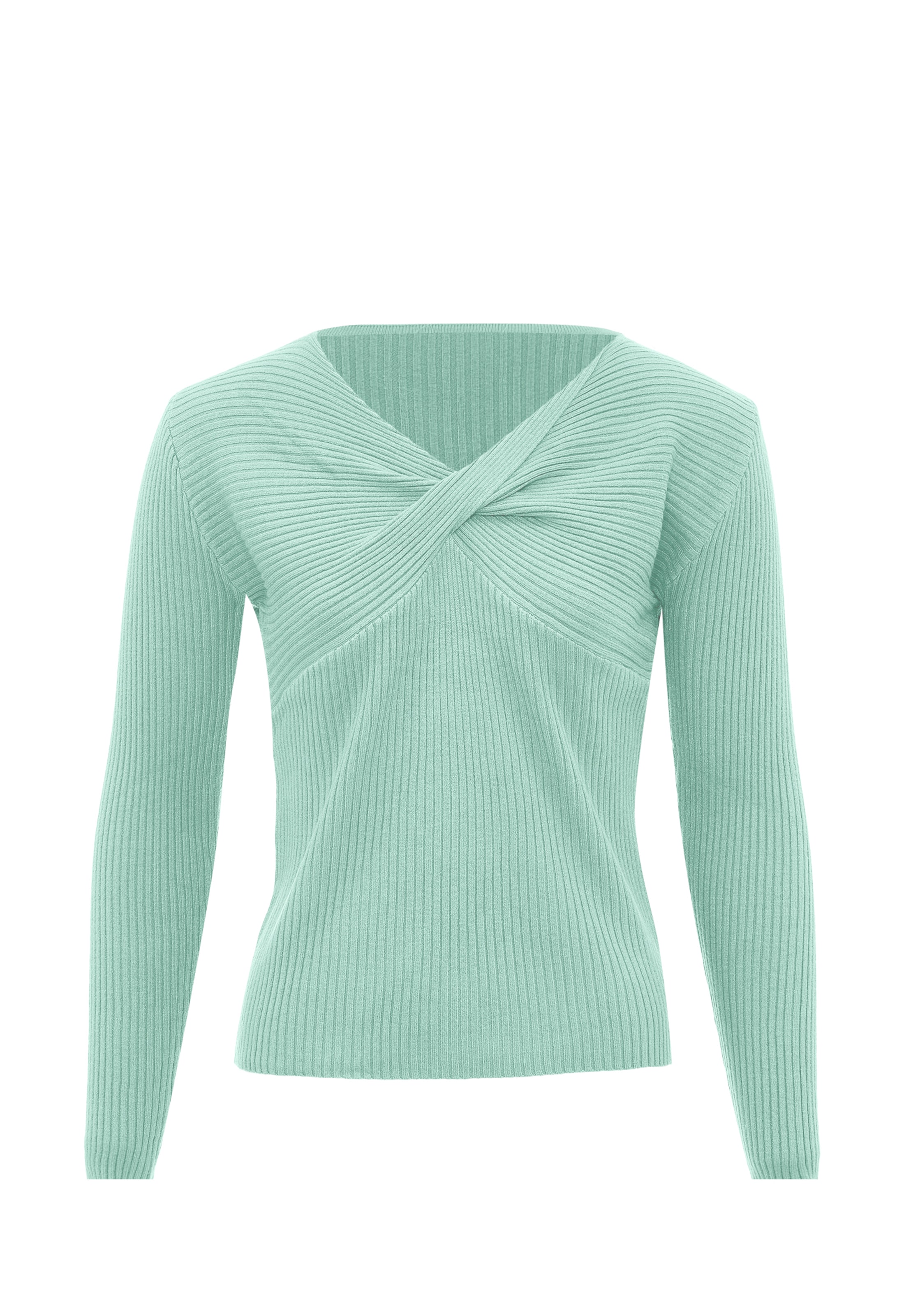 leo selection Pullover in Grün: Vorderseite