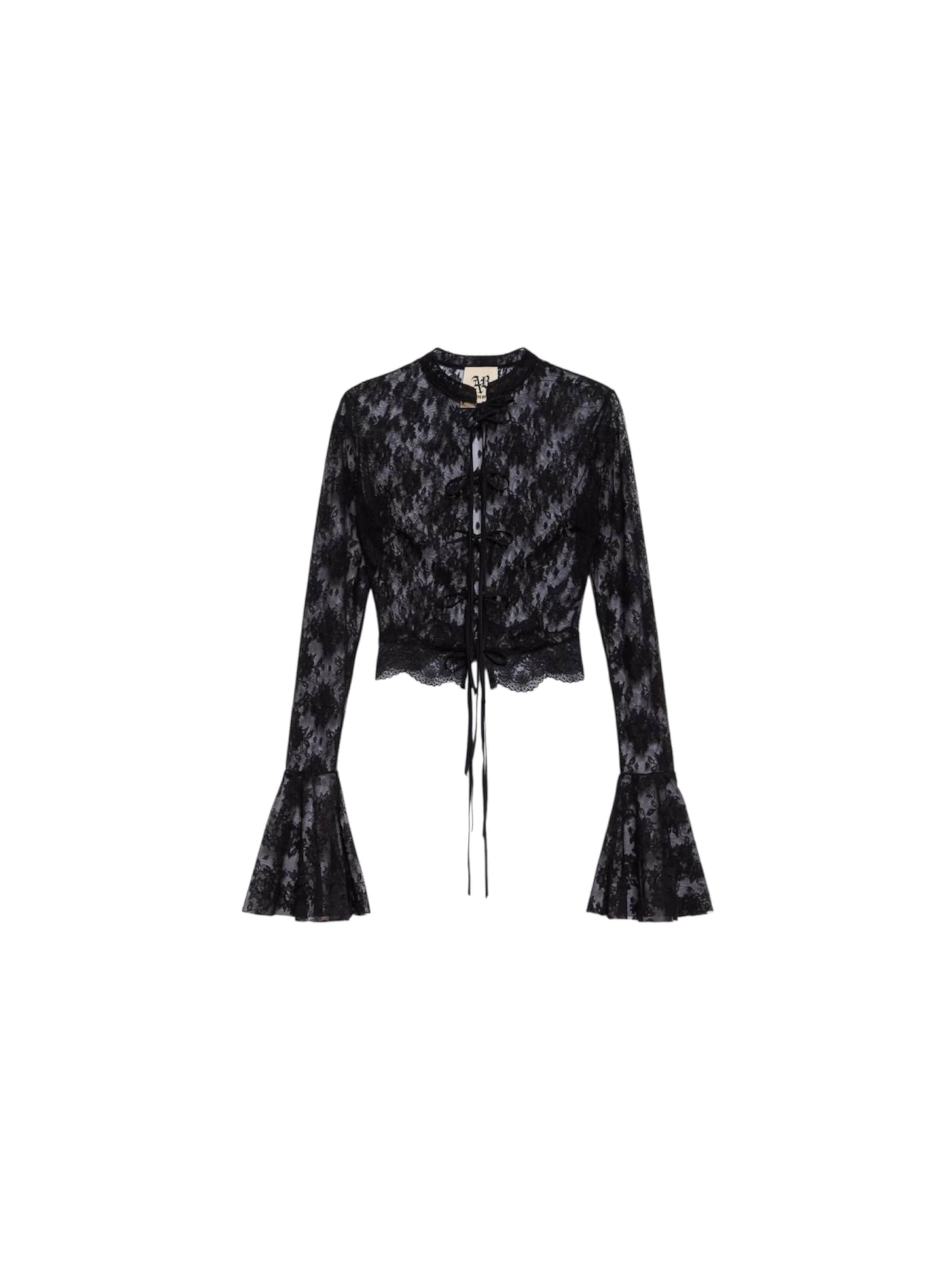 Aniye By Top in Black: front