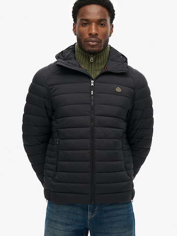 Superdry Tussenjas 'FUJI LITE' in Zwart