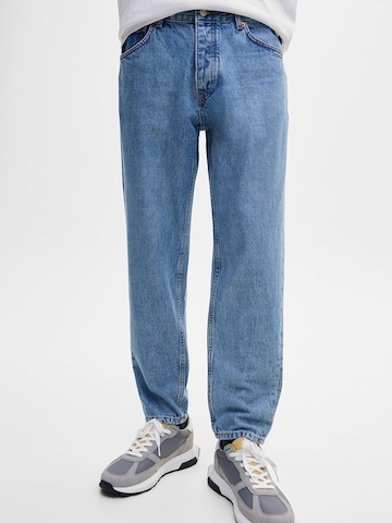 Pull&Bear Regular Jeans in Blauw