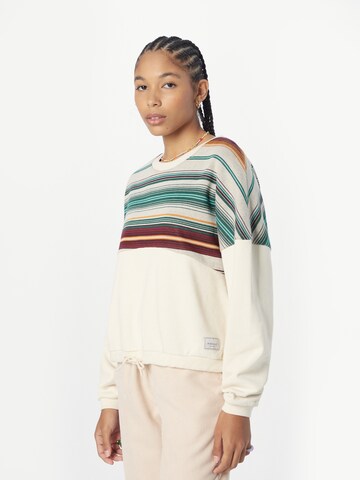 Iriedaily Sweatshirt 'Selania' in Beige: front