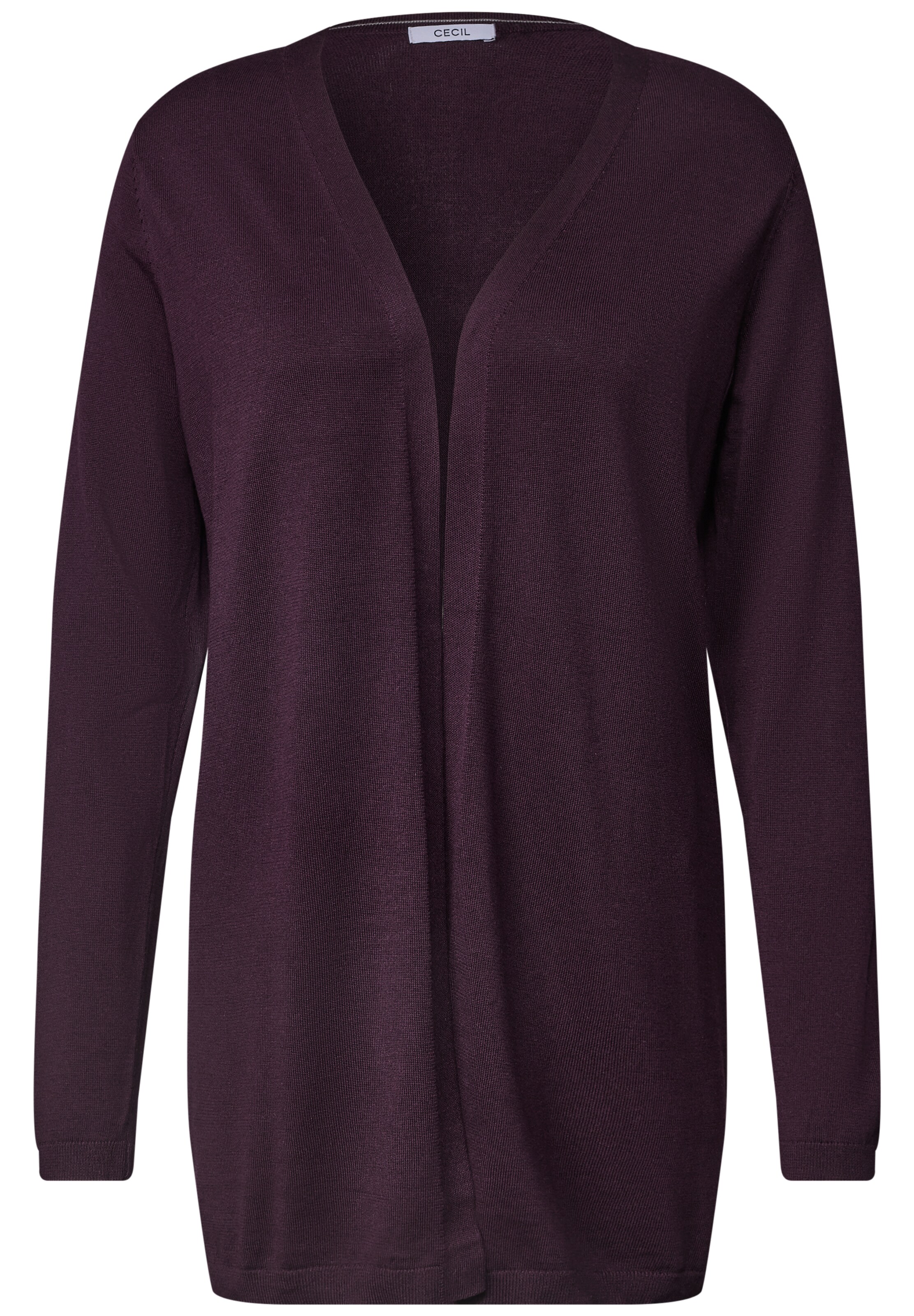 CECIL Strickjacke in Lila: Vorderseite