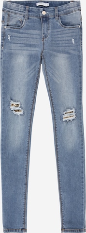 NAME IT Skinny Jeans 'Polly' in Blauw: voorkant