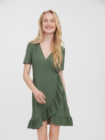 VERO MODA Jurk in Groen: voorkant