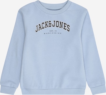 JACK & JONES MINI Sweatshirt 'JJECALEB' in Blue: front