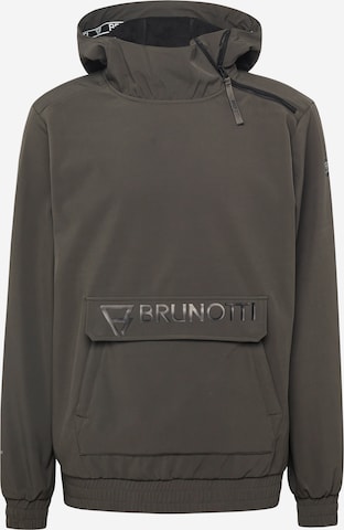 BRUNOTTI Athletic Jacket in Green: front