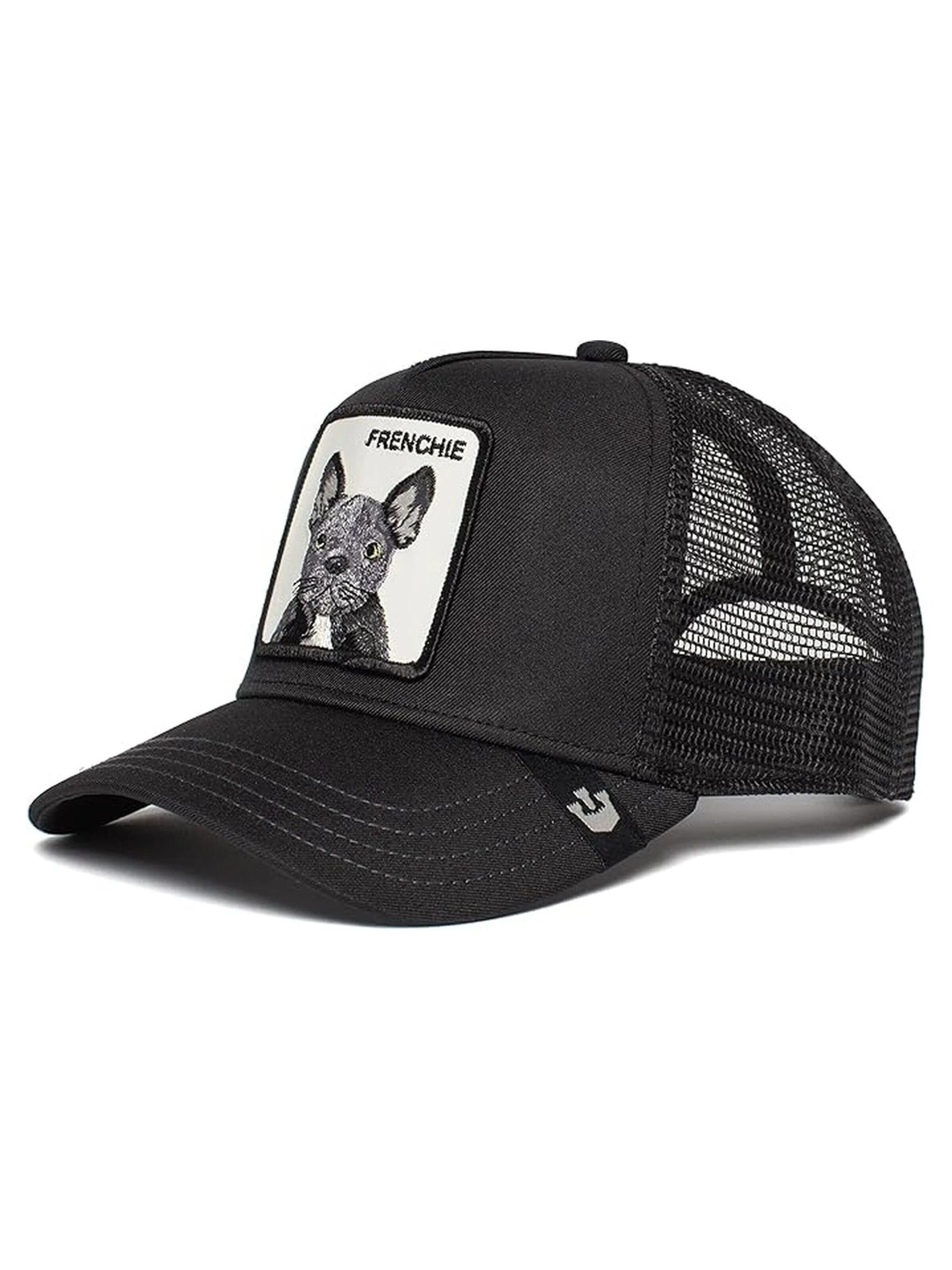 Cappello da baseball 'Gorra goorin bros negra the french frenchie trucker cap' di GOORIN Bros. in nero