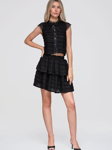 Camicia da donna di Ombre in nero