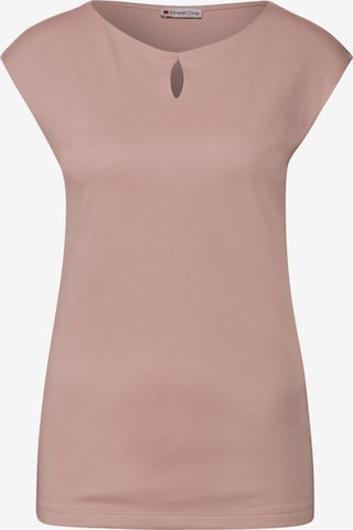 STREET ONE Shirt in Pink: front
