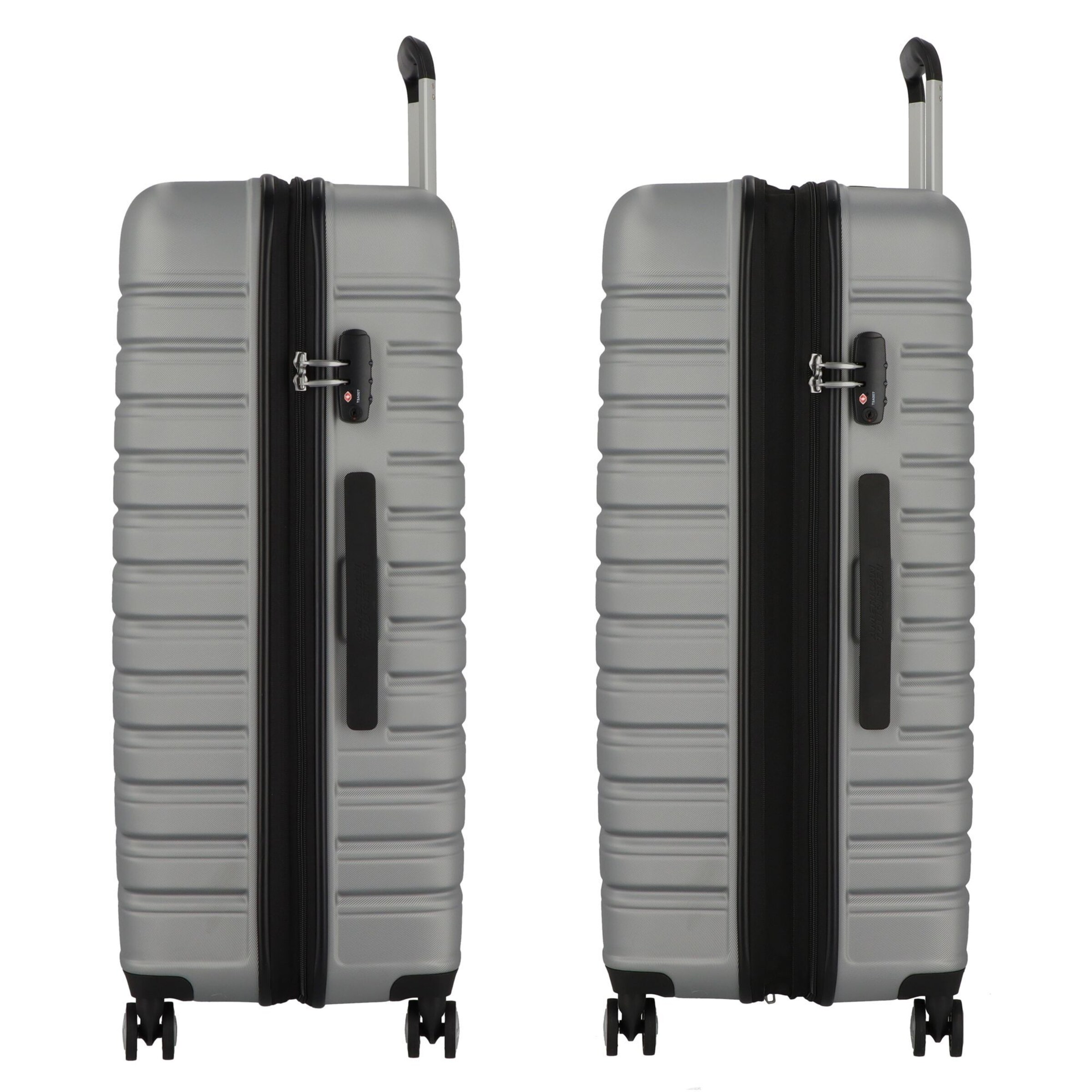 Valisette 'Flashline' American Tourister en argent