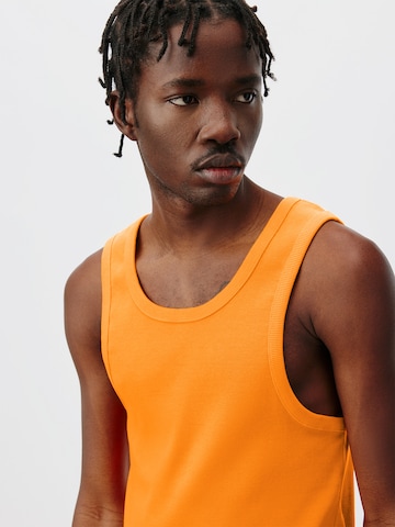 ABOUT YOU x Kingsley Coman Shirt 'Finn' in Orange