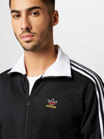 ADIDAS ORIGINALS - Sudadera con cremallera 'Beckenbauer' en negro